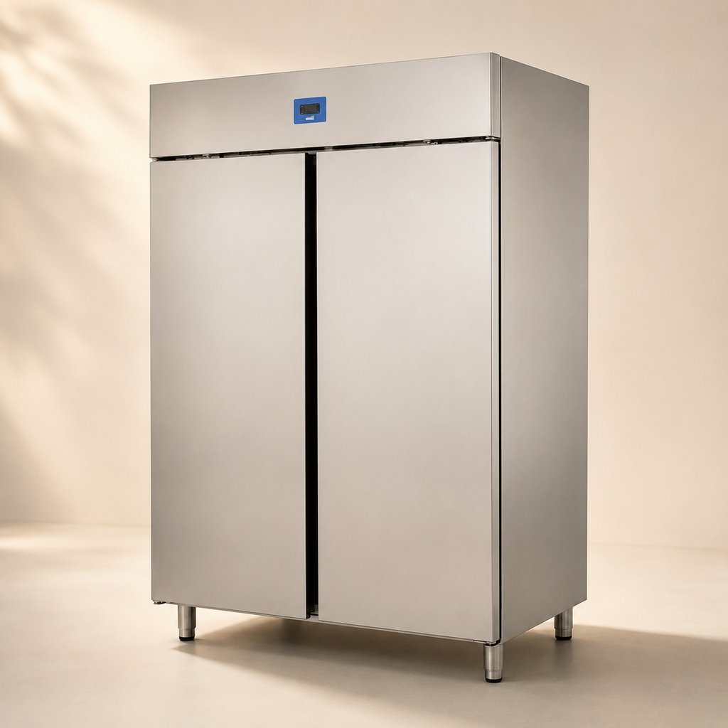 ARMOIRE REFRIGEREE POSITIVE - DOUBLE PORTES GN 2/1