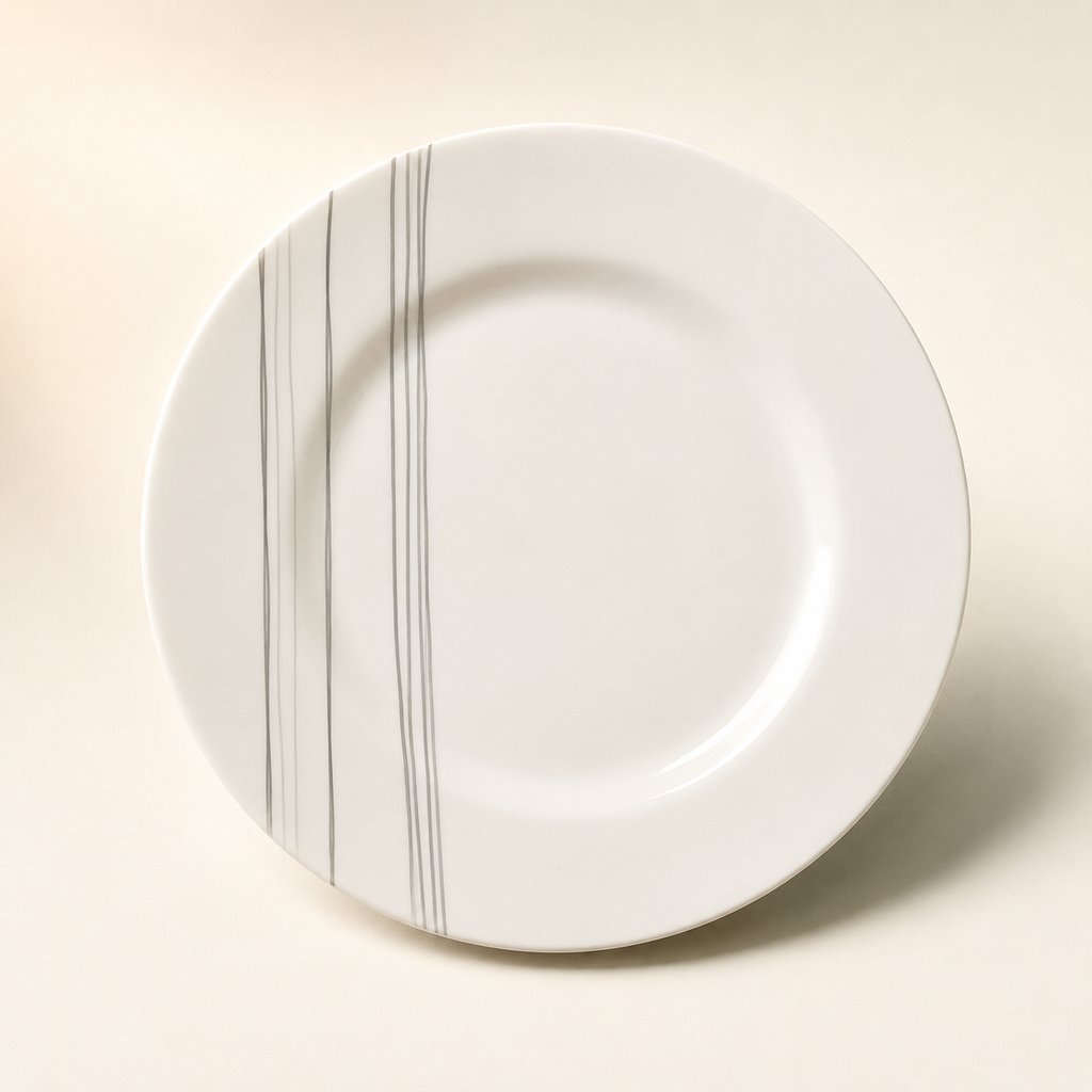 ASSIETTE CREUSE LIGNES D20CM
