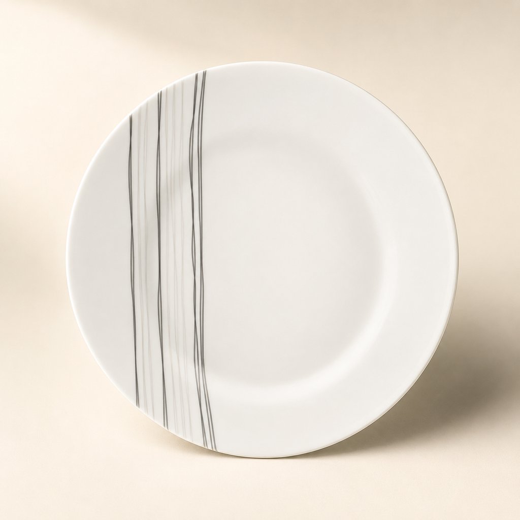 ASSIETTE À DESSERT LIGNES D19CM