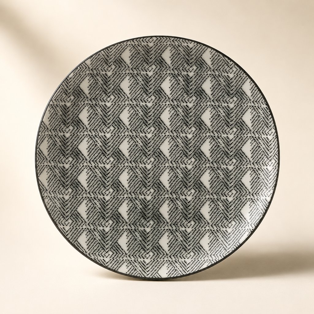 ASSIETTE PLATE BOHEMIA ETNIC D26CM