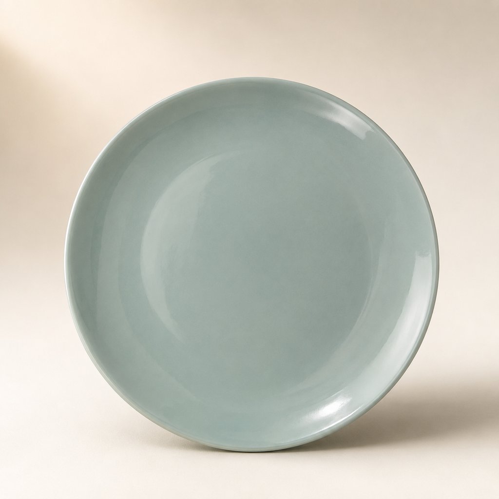 ASSIETTE PLATE COLORAMA MINT D26CM