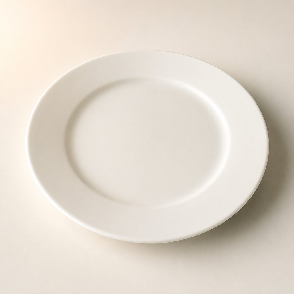 ASSIETTE A PLATE REBORD LARGE 20CM