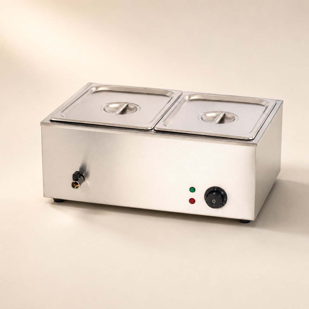 BAIN MARIE ELECTRIQUE 2 BACS 220V/50HZ/1200W