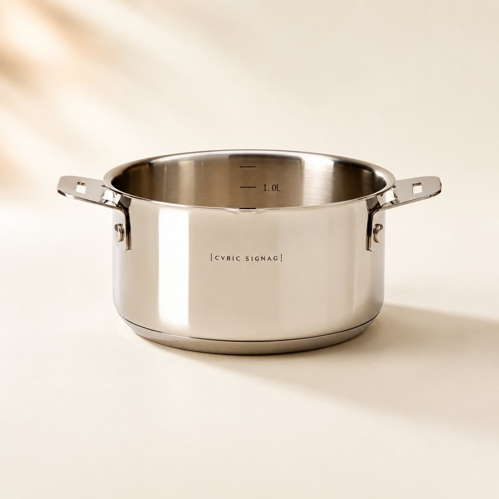 CASSEROLE 20 CM ACIER CYRIL LIGNAC