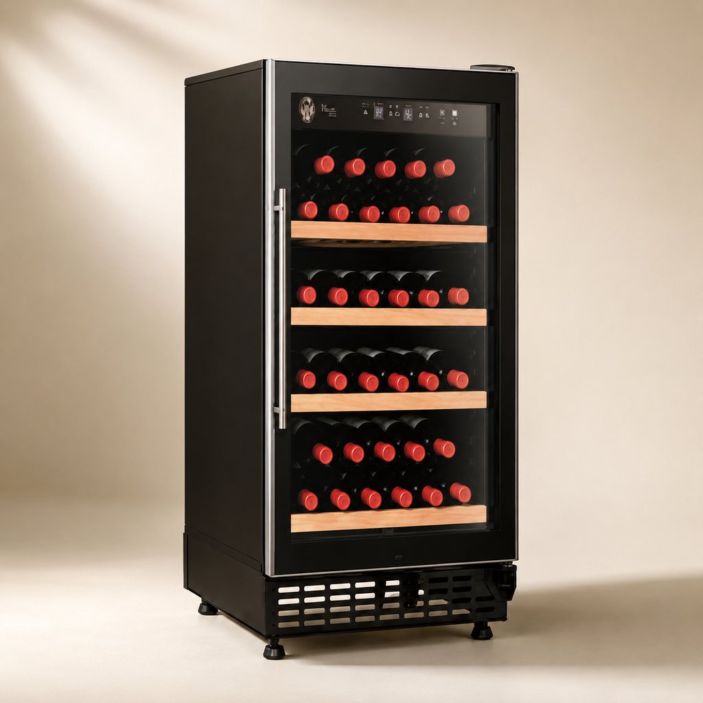 CAVE A VIN POUR 50 BOUTEILLES/595X590X840MM  5~22℃25/750ML