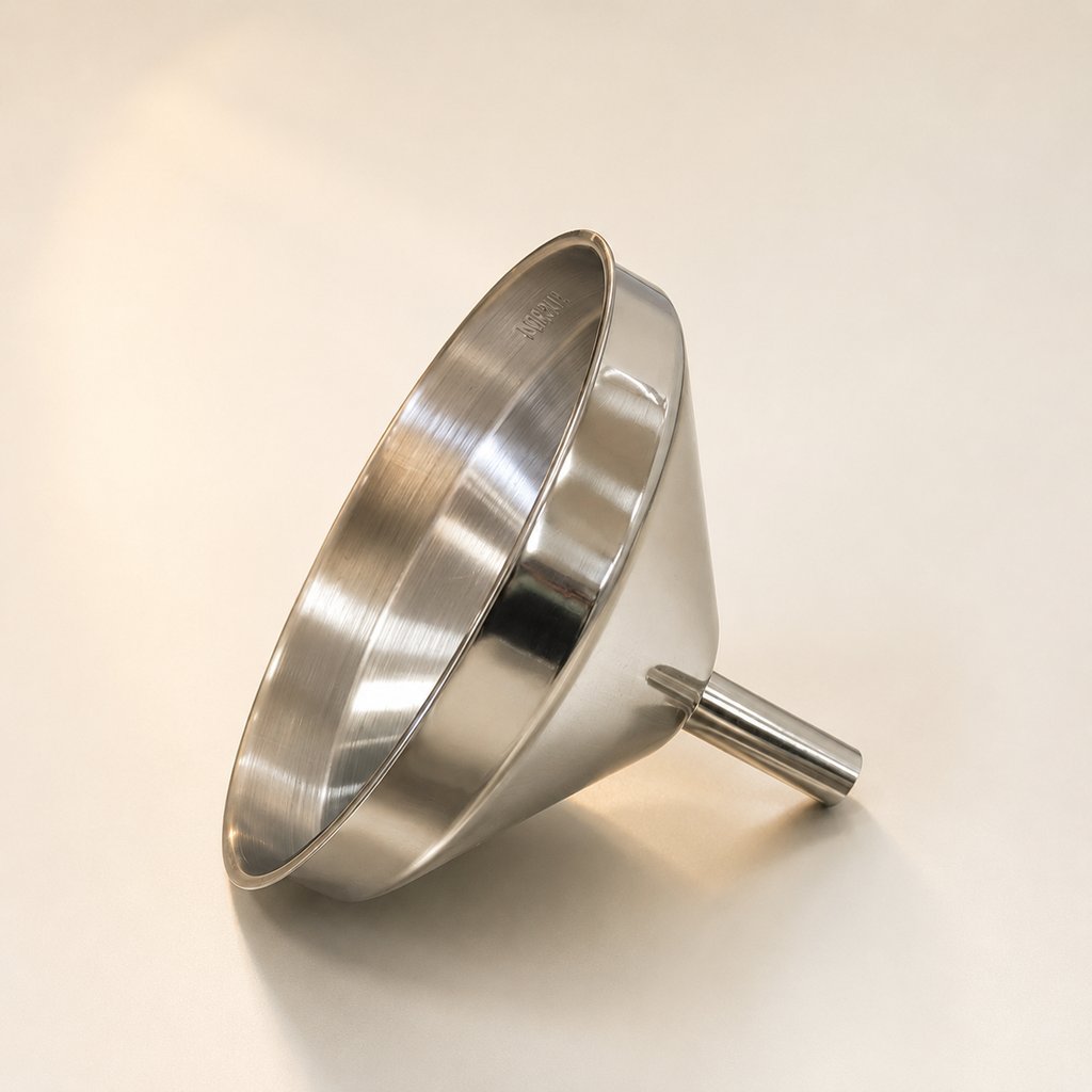 ENTONNOIR EN INOX  D13CM