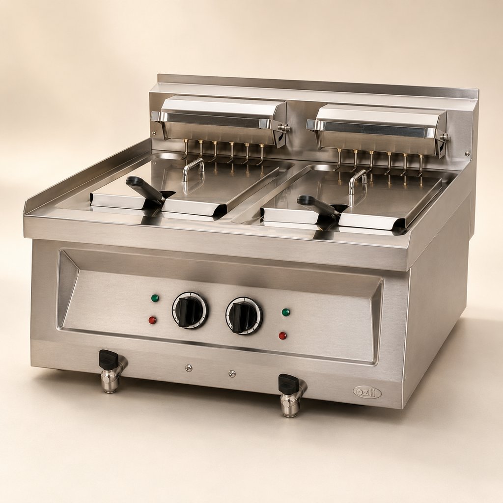 FRITEUSE ELECTRIQUE 2BACS (A POSER) 6060 2*8L