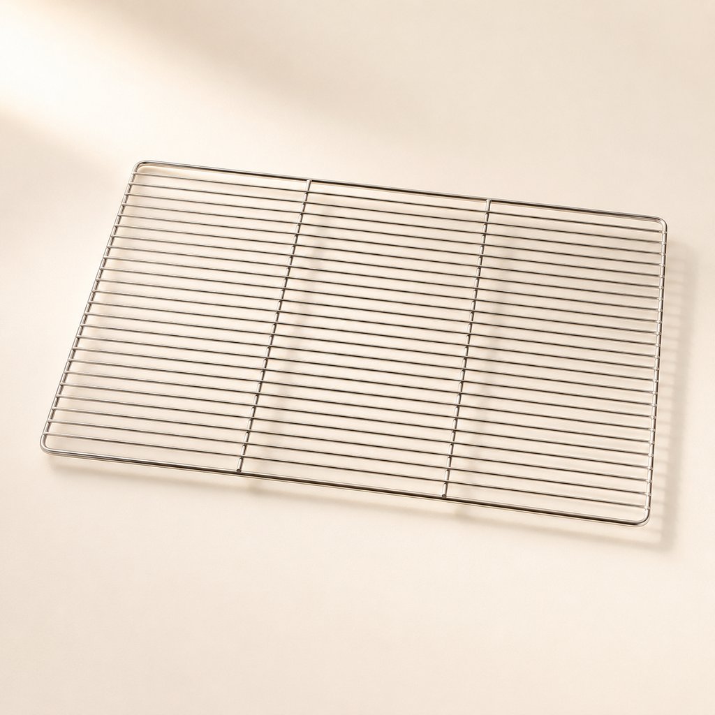 GRILLE EN INOX GN 2/1 650*530 MM