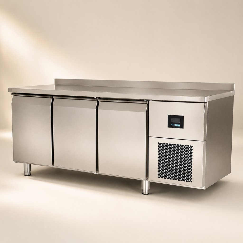 MEUBLE REFRIGERE NEGATIF 3 PORTES PLEINES