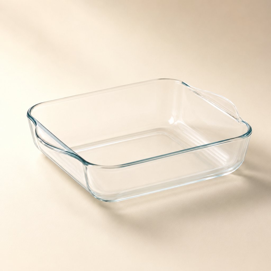 PLAT CARRE POUR FOUR 22X22CM 2L CT6