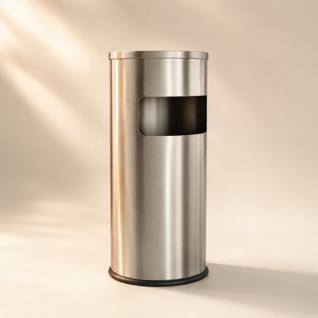 POUBELLE CENDRIER 250X610MM