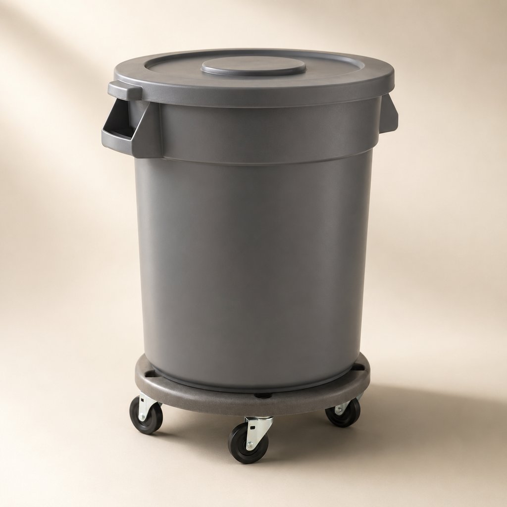 POUBELLE CIRCULAIRE 120L B-102