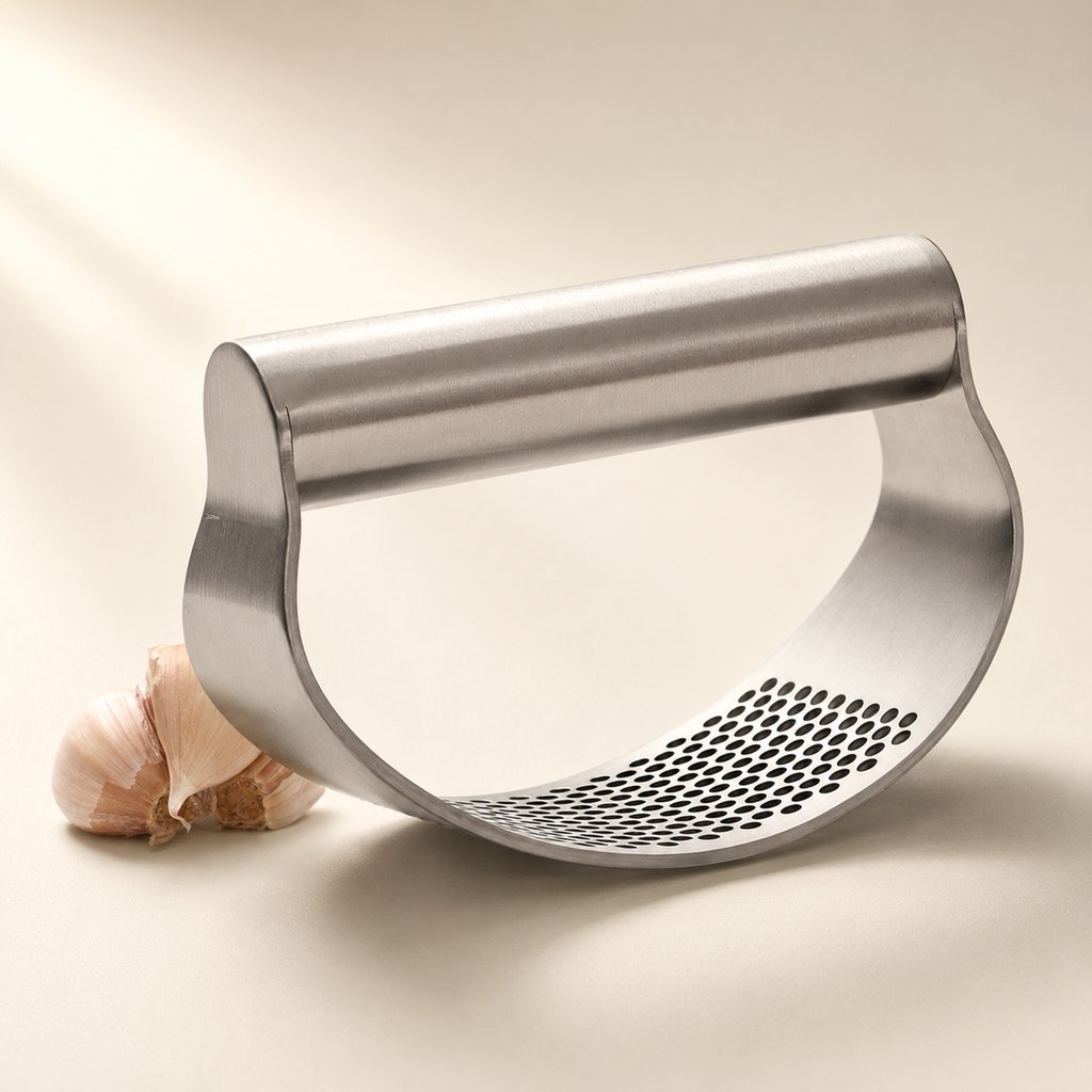 PRESSE AIL INOX L 10 CM L 6.5 CM H 5 CM