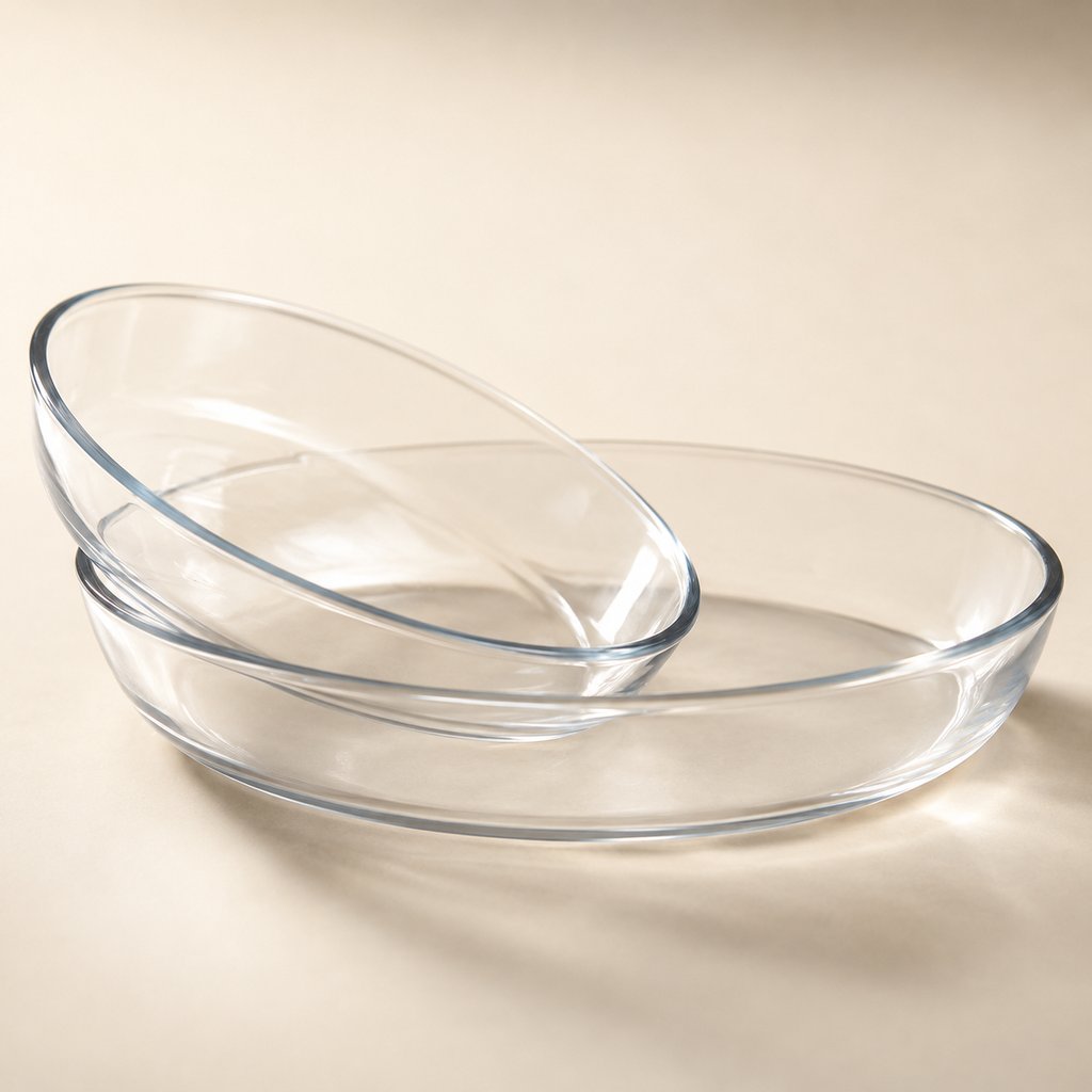 SET DE 2 PLATS OVAL POUR FOUR CT6