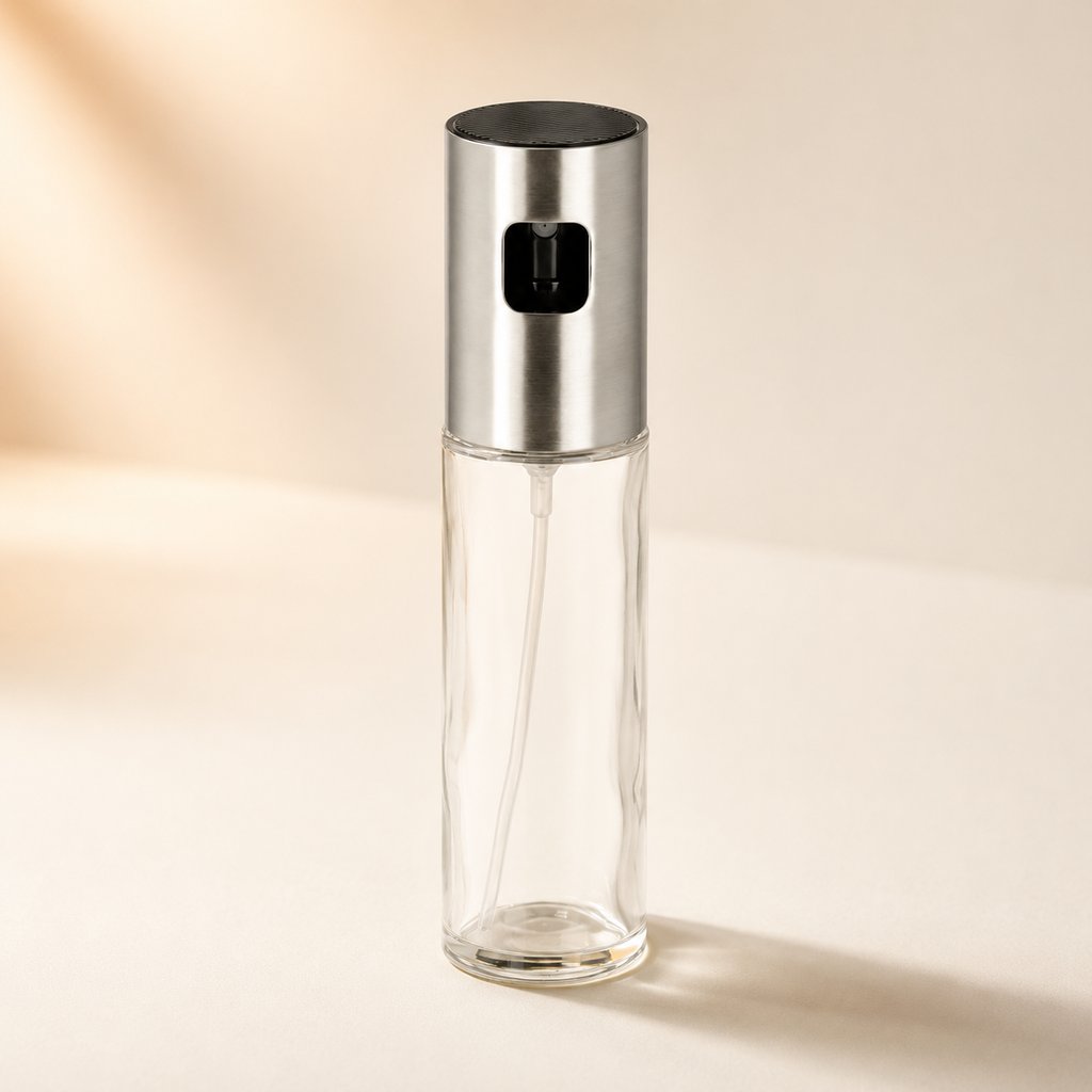 VAPORISATEUR À HUILE OU VINAIGRE PLASTIQUE ET INOX Ø 4 CM H 17.5 CM