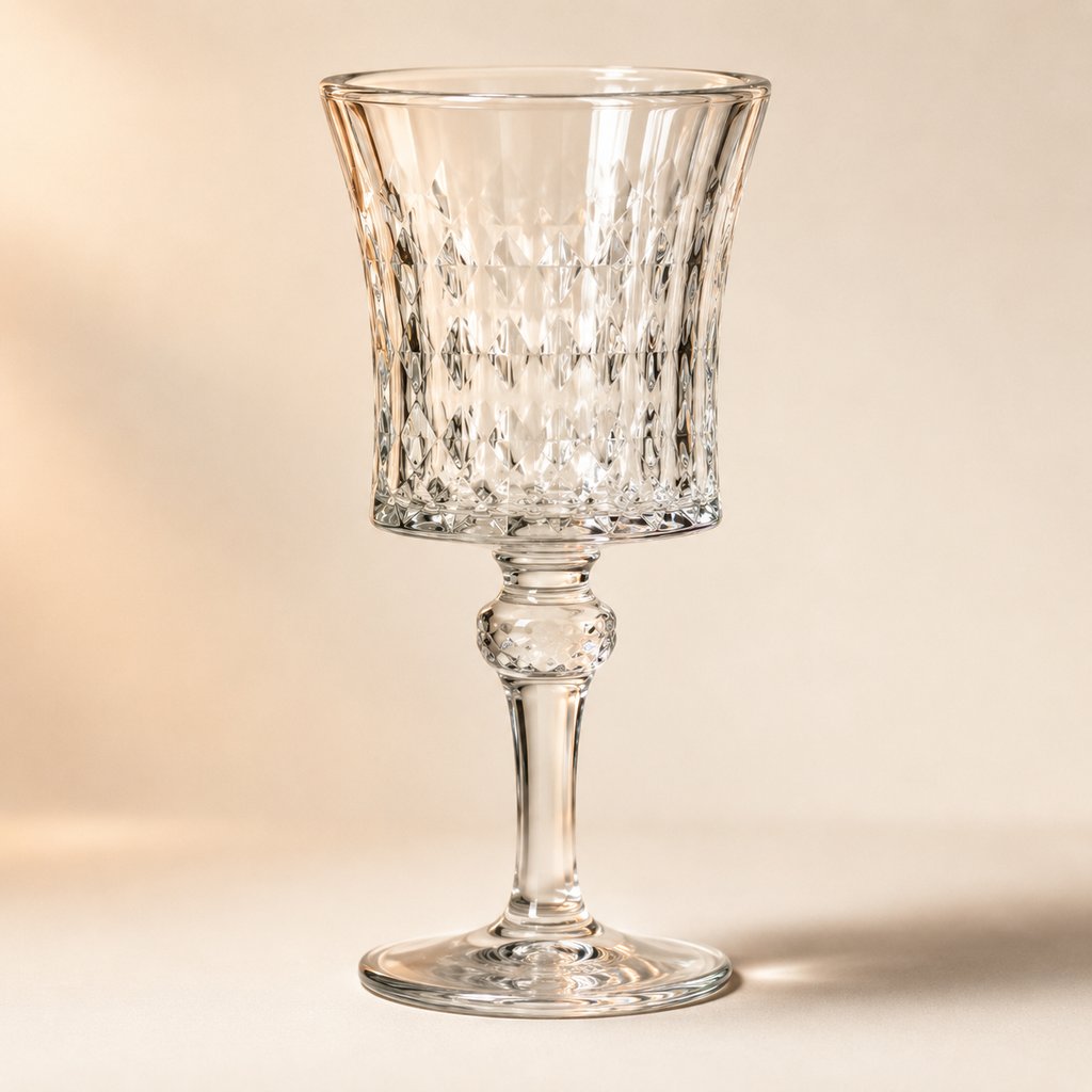 VERRE A VIN VINTAGE HIGH: 15.8CM DIAMETER: 7.5CM 150ML