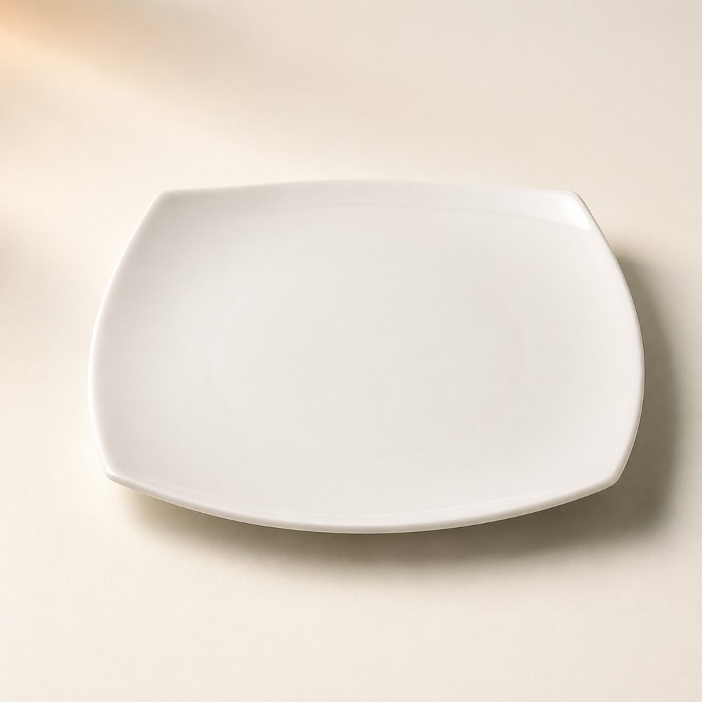 ASSIETTE CARRÉ 23CM