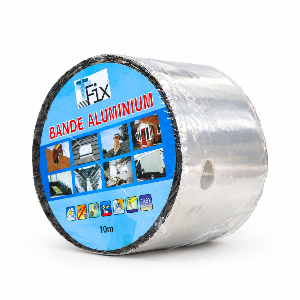 BANDE D'ETANCHEITE EN ALU - 10MX15CMX1MM
