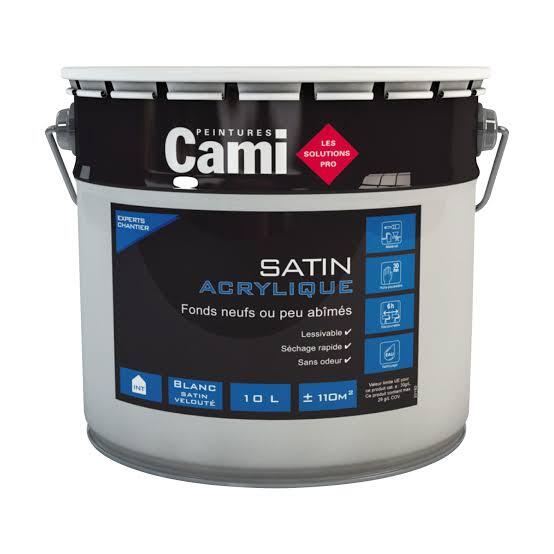 PEINTURE CAMI 10 LITRE SOUS COUCHE ACRYLIQUE BLANC