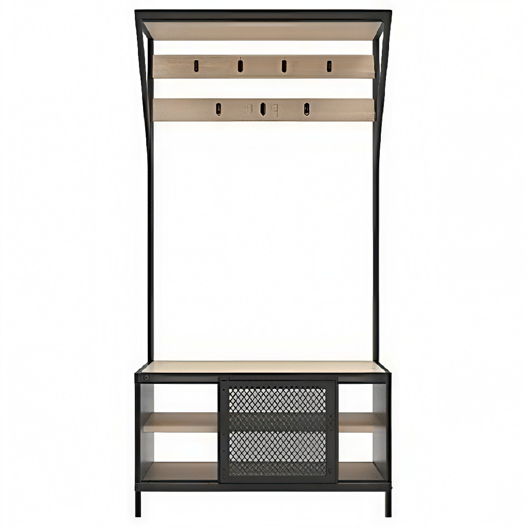 VESTIAIRE OKSAR EN CHENE NOIRE L80