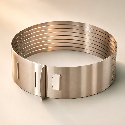 "MOULE À GÉNOISE EXTENSIBLE INOX DIMENSIONS MINIMUM : 25 X 25 X 8.5 CM DIMENSIONS MAXIMUM : 30 X 30 X 8.5 CM"