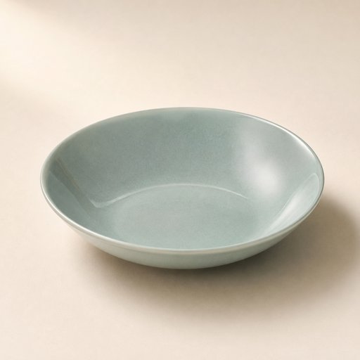 ASSIETTE CREUSE COLORAMA MINT D22CM