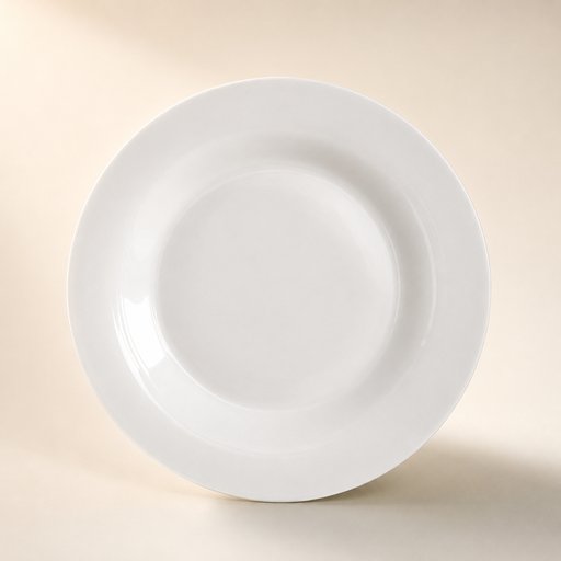 ASSIETTE PLATE RONDE D24CM