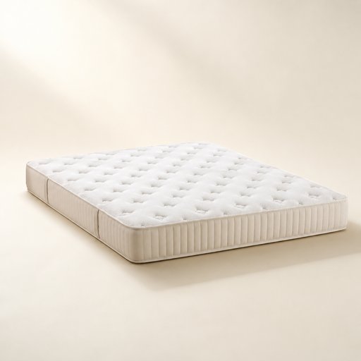 MATELAS A RESSORTS , MOUSSE A MEMOIRE DE FORME 200*200CM EP.35CM