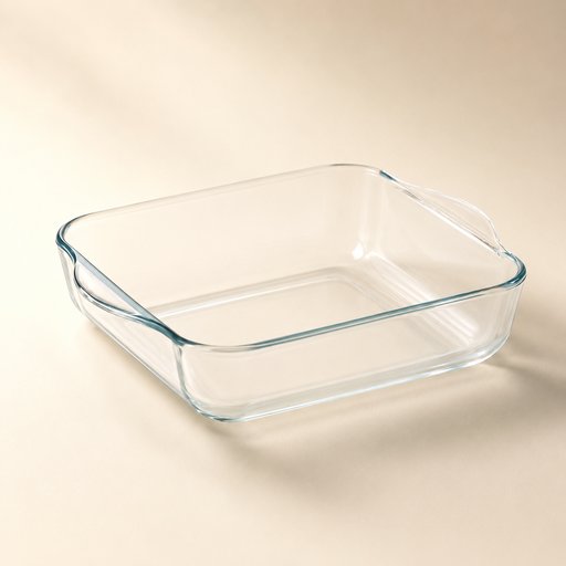 PLAT CARRE POUR FOUR 22X22CM 2L CT6