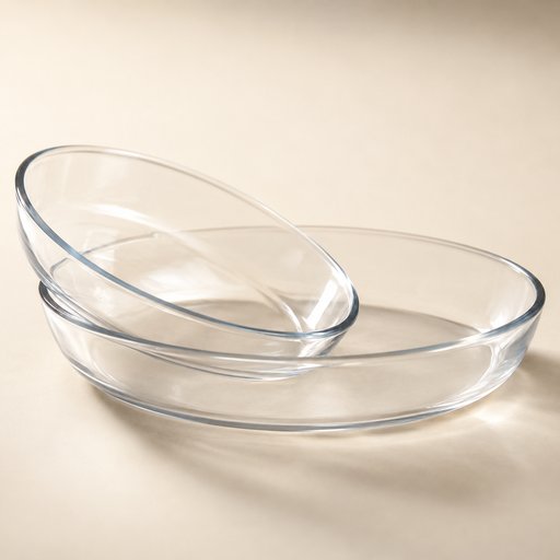SET DE 2 PLATS OVAL POUR FOUR CT6