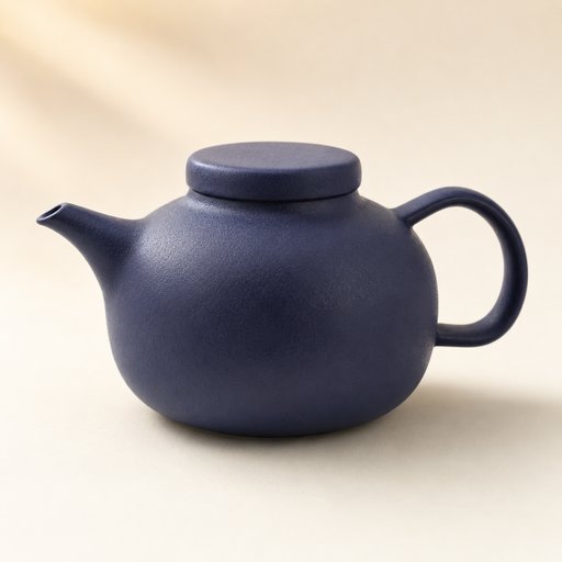 THÉIÈRE BLEU L152MM/H125MM