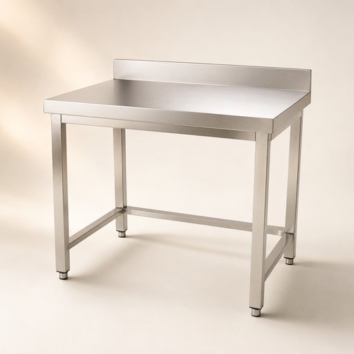 TABLE DE TRAVAIL AVEC ETAGERE DE DESSOUS 120*70 CM 